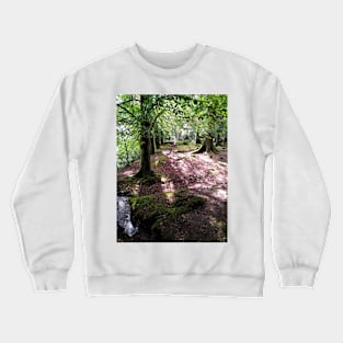 Highland woods near Loch Oich, Scotland Crewneck Sweatshirt